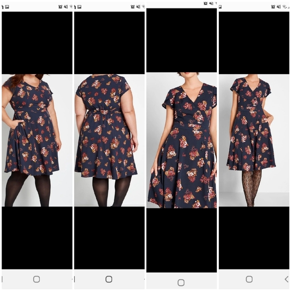 Modcloth Dress Sentimental Floral Print Size Large - Picture 3 of 12